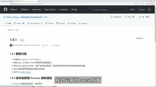 Nekobox GitHub下载页面版本区分